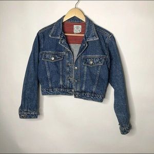 Vintage style denim jacket M